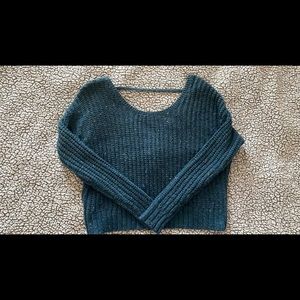 Cropped sweater